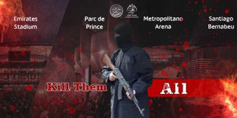 "Uccidete tutti", Isis minaccia attacchi contro stadi Champions League