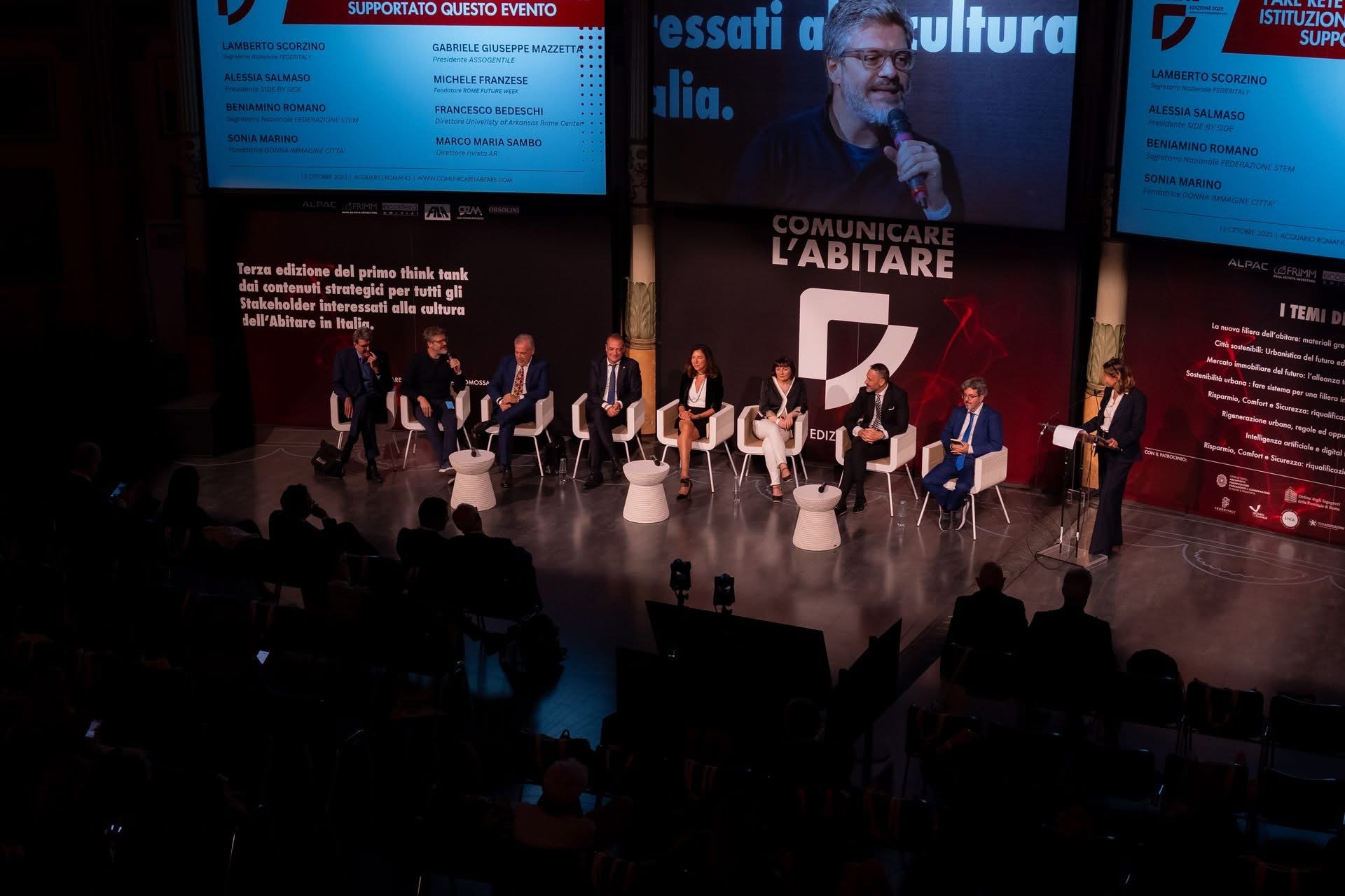 Comunicare l’Abitare 2025: Roma capitale del dibattito sul futuro della casa e della città